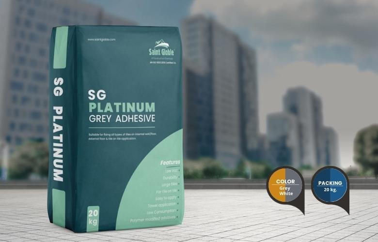 SG Platinum Grey Adhesive